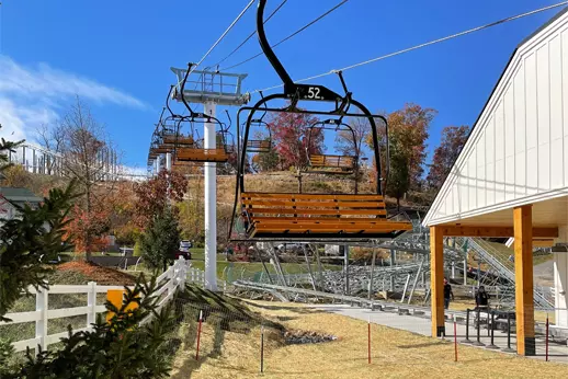 Horizon Skyride chairlift 