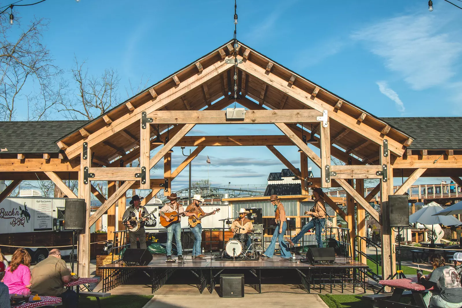 stage at SkyLand Ranch