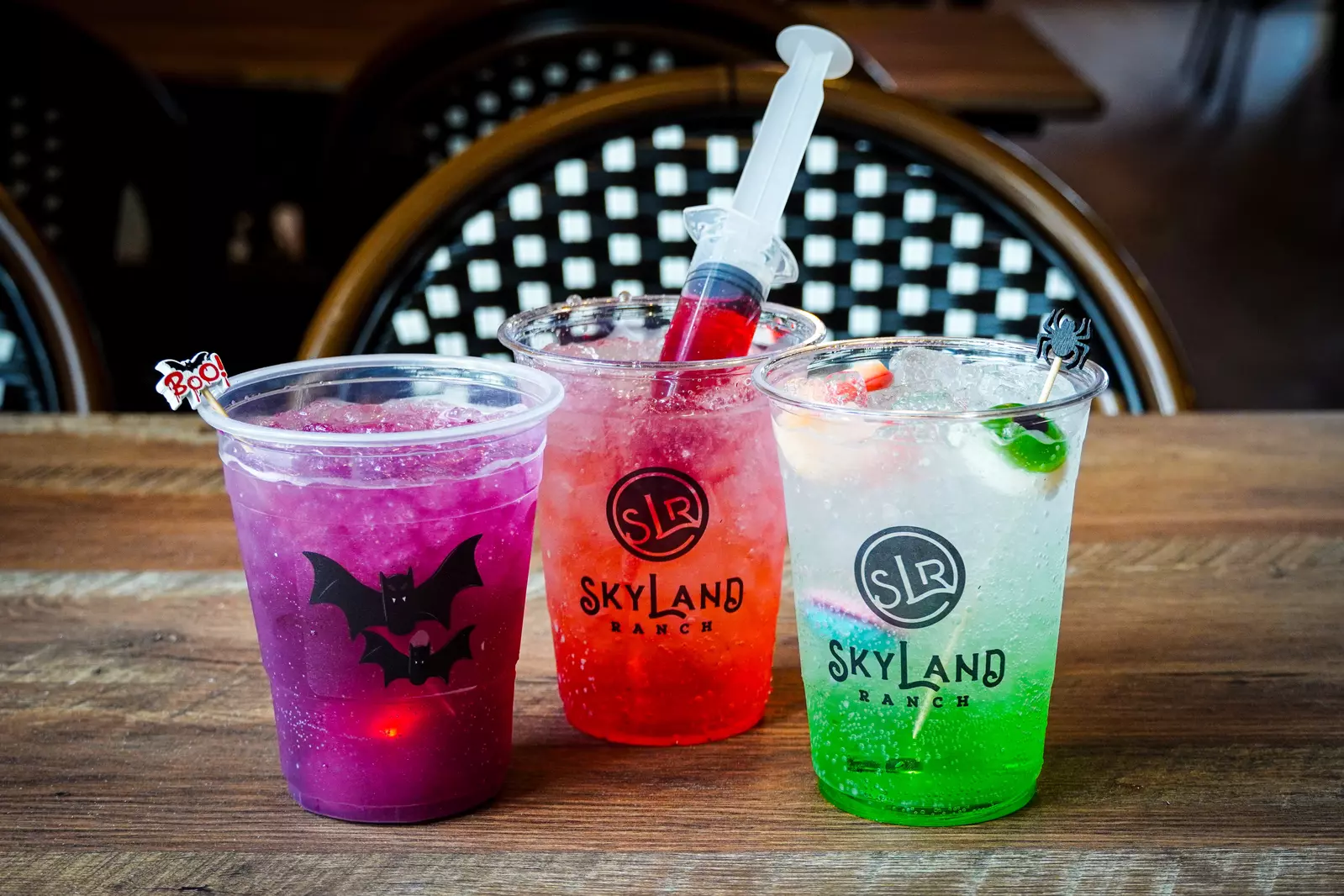Halloween specialty drinks